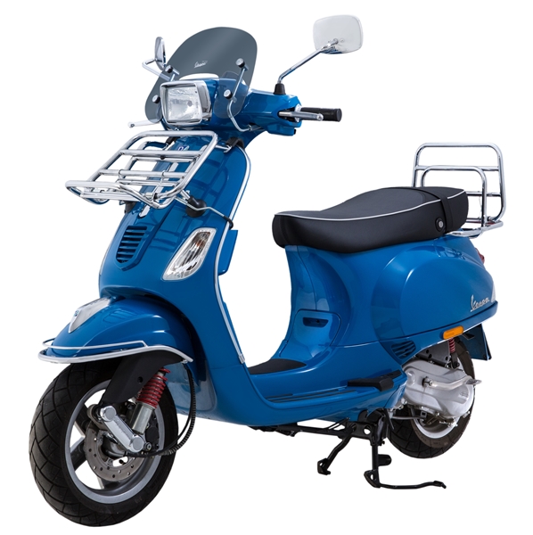 Crash bar rear chrome for Vespa ET2/ET4/LX/LXV/S 50-150cc Cuppini