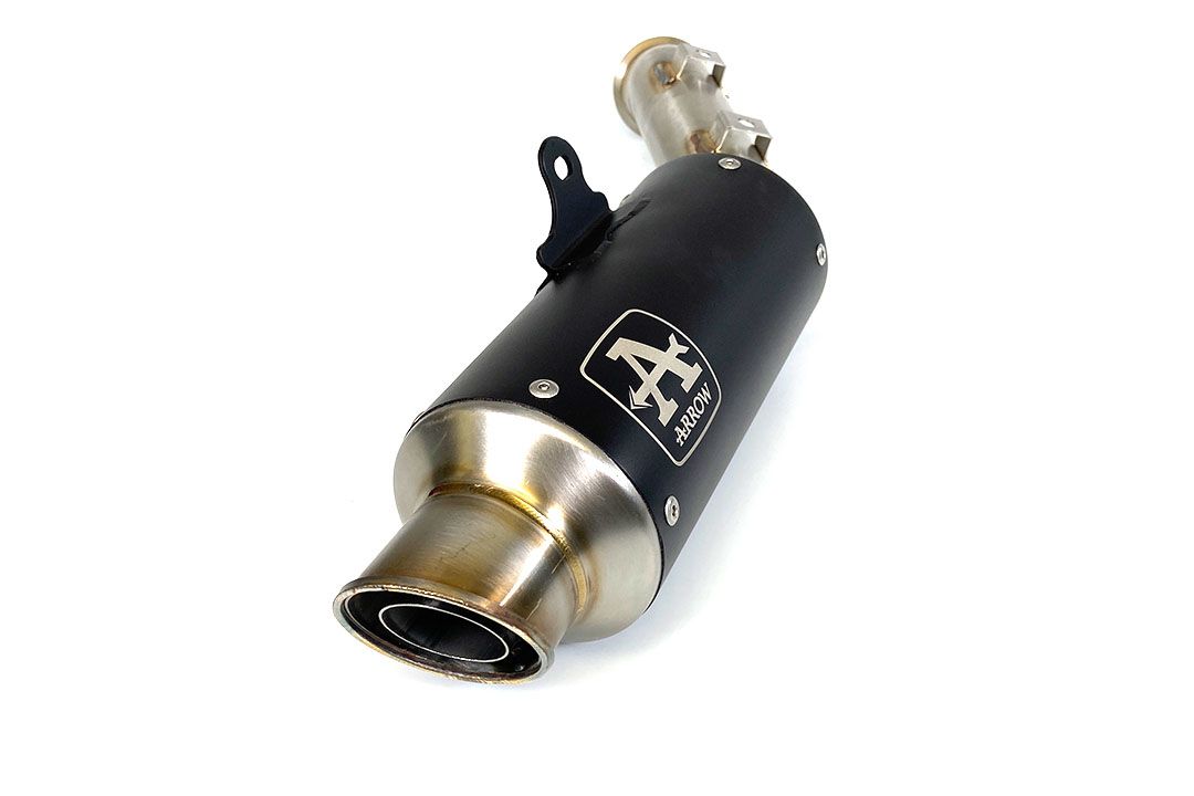ARROW exhaust DARK GP2 for KTM 790 Duke (18-20) / 890 Duke R (20-)