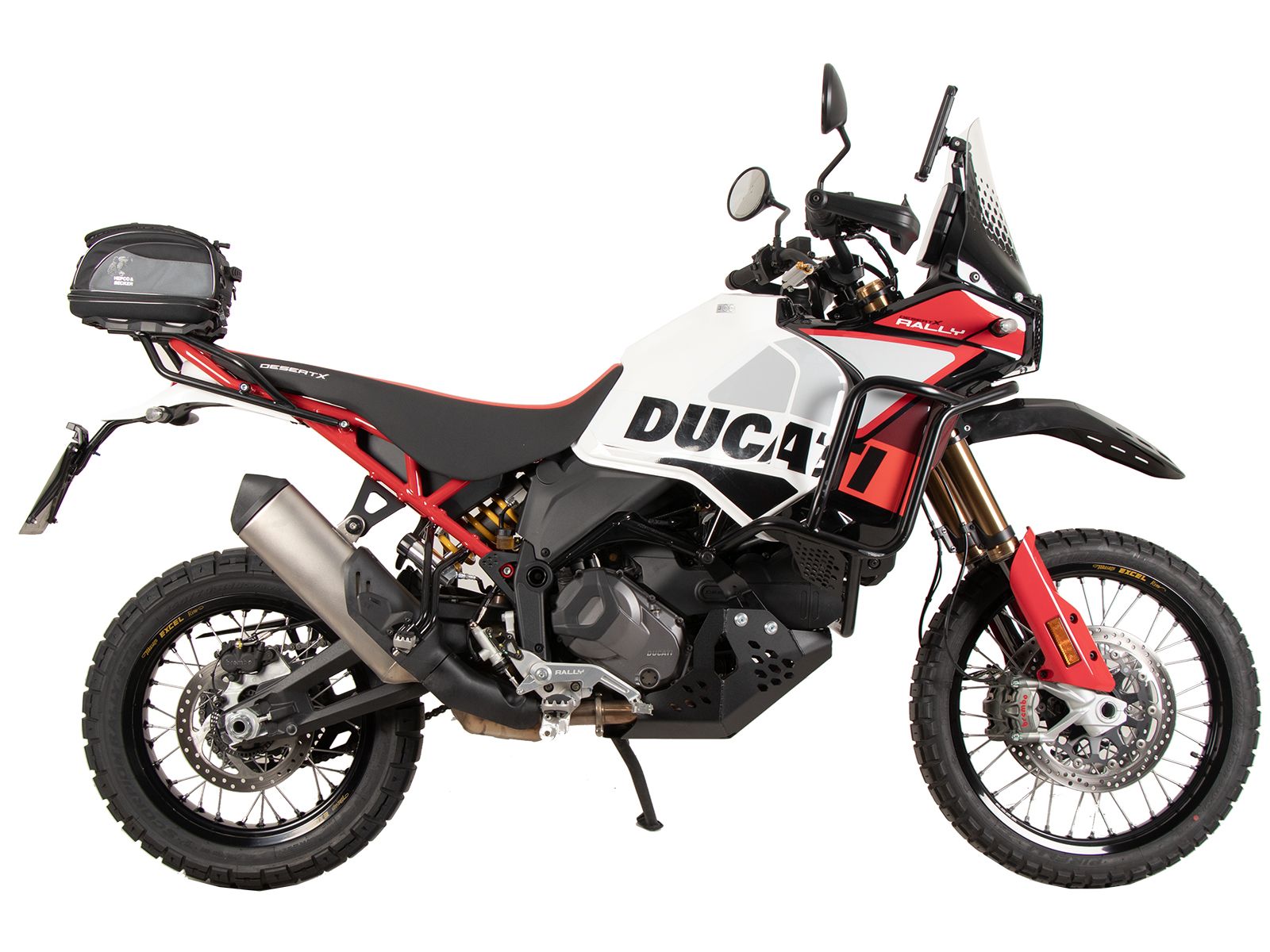 Smartrack rear carrier black for Ducati DesertX Rally (24-) Hepco & Becker