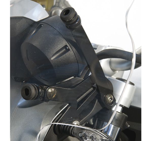 High windshield, tiltable - height 510 mm for BMW R 1200 R (11-14), clear