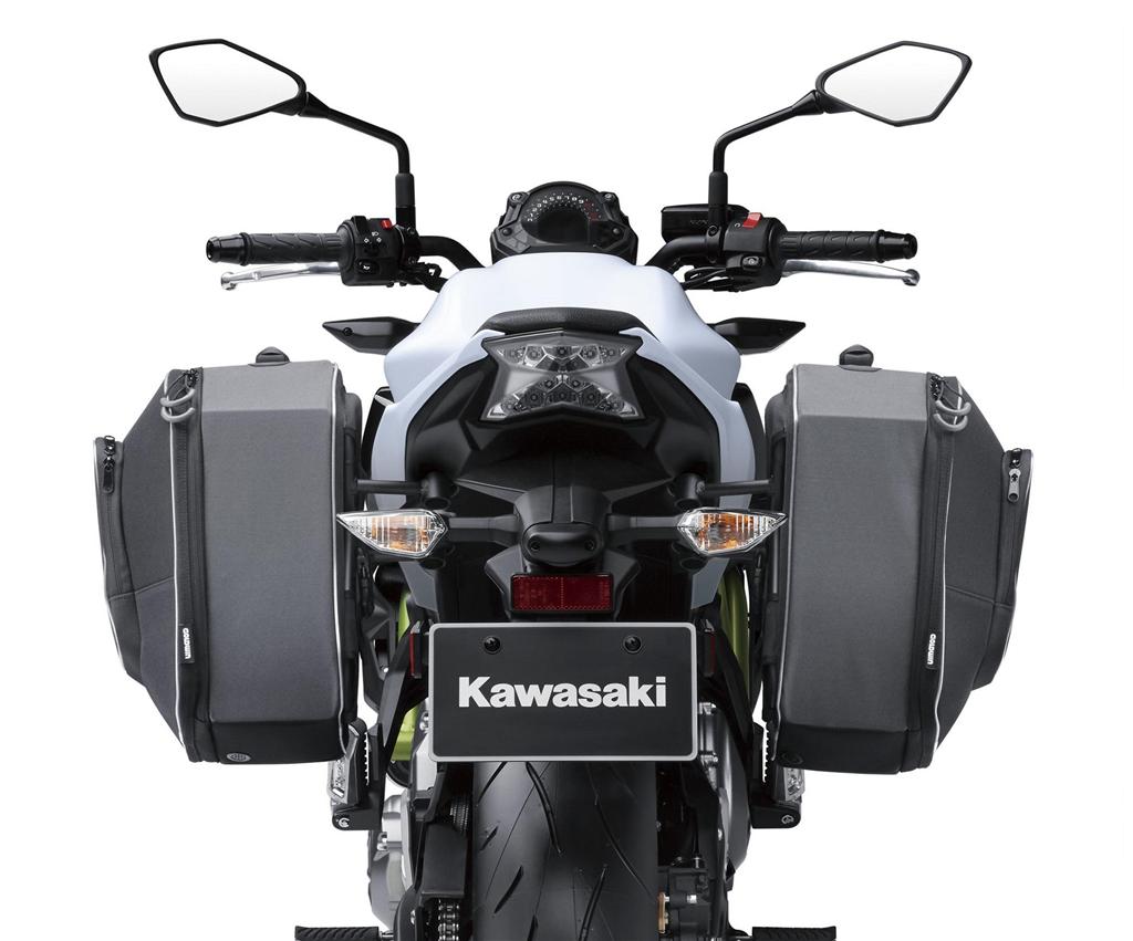 Side bags 2 x 14 liters for Kawasaki Ninja 650 / Z 650/S Original