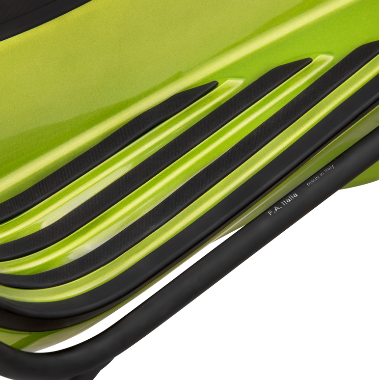 Crash bar leg shield for Vespa Primavera /Sprint 50-150cc, black matt