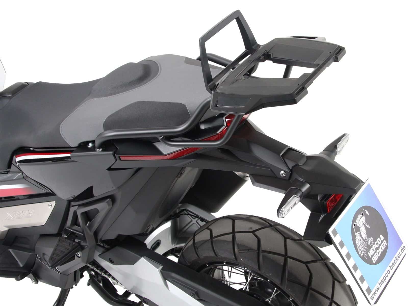 Alurack top case carrier black for Honda X-ADV 750 (17-20) Hepco & Becker