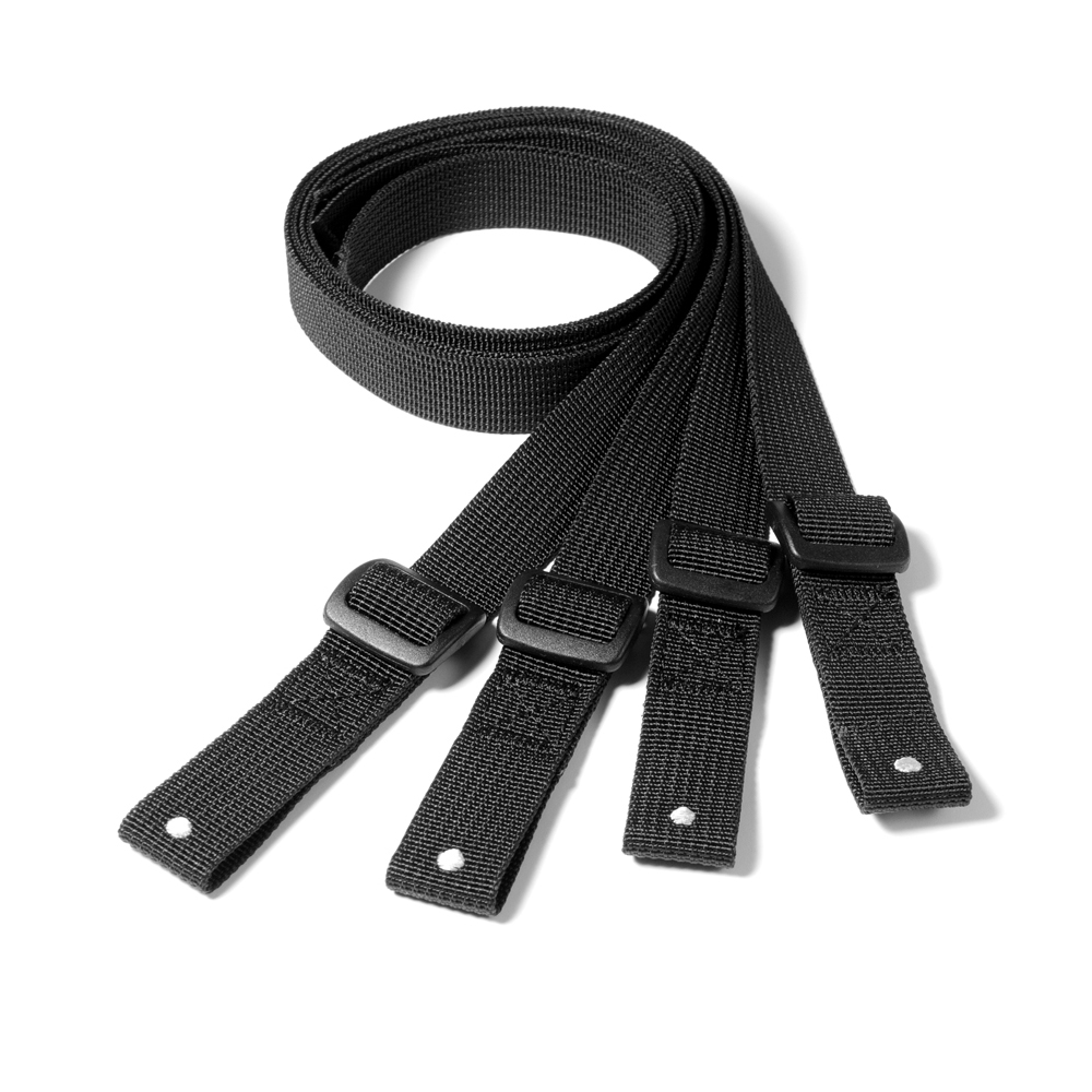 Kriega Subframe Loop SET 4 pcs. Black, each 50cm long