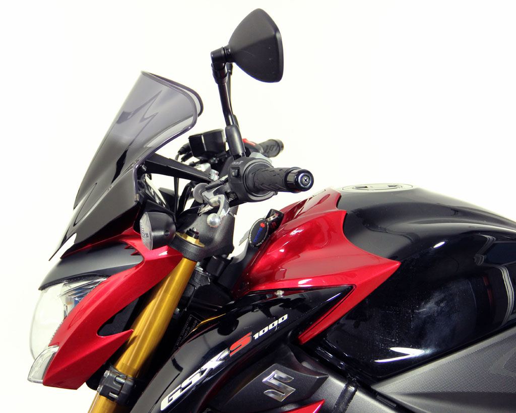 Racing windshield MRA "NRM" clear for SUZUKI GSX-S 1000 (Bj.2014-)