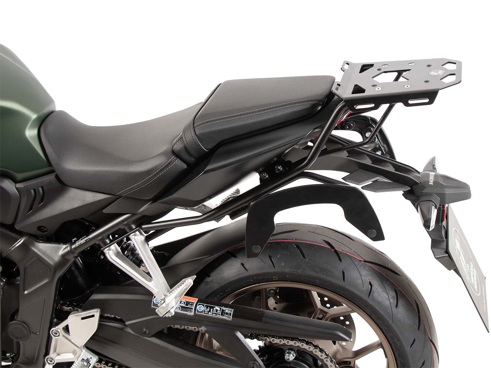 C-Bow side carrier black for Honda CB 650 R / E-Clutch (24-) Hepco & Becker