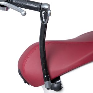 Original anti-theft device (seat - handlebar) reinforced for Vespa Primavera / Sprint / Elettrica