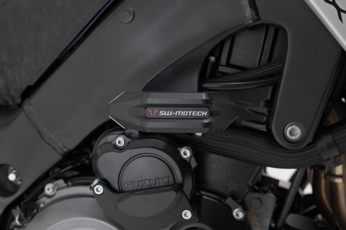 SW-Motech Crash pad kit black for Suzuki GSX-S 950 / GSX-S 1000 /GT - SW Motech