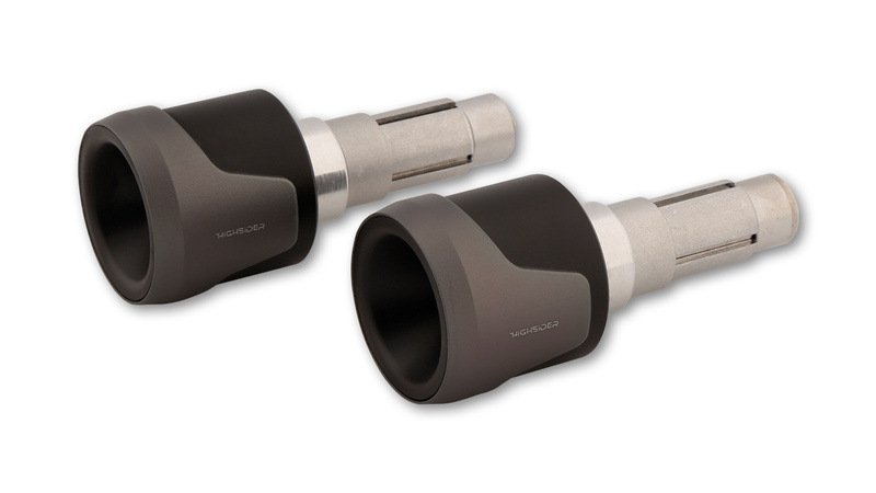 HIGHSIDER pro Akron-XL handlebar weights titanium (pair)