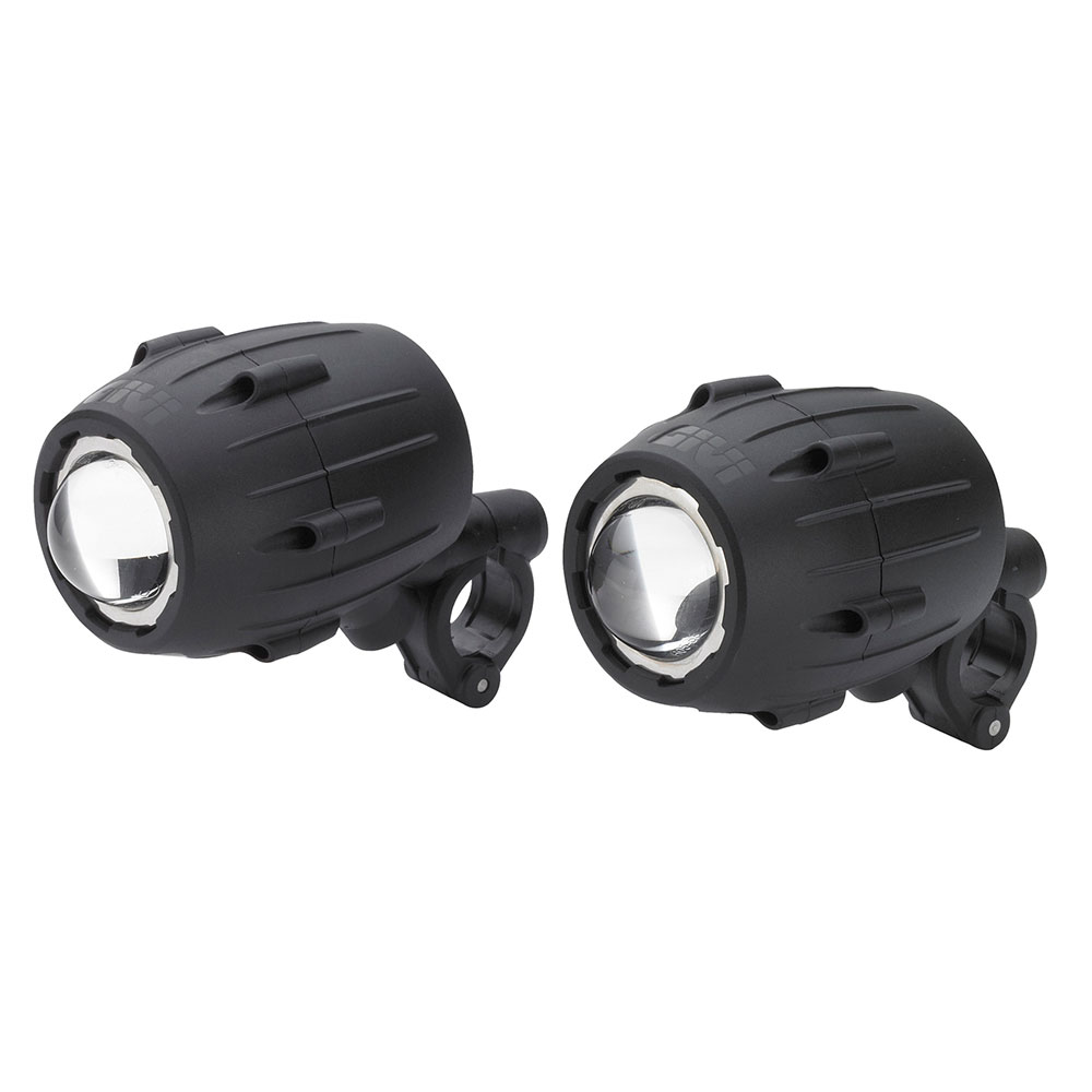 Halogen auxiliary lighting for enduros