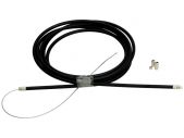 Sceed42 throttle cable, 220 cm, repair cable for throttle cable universal, with teflon core & screw nipple