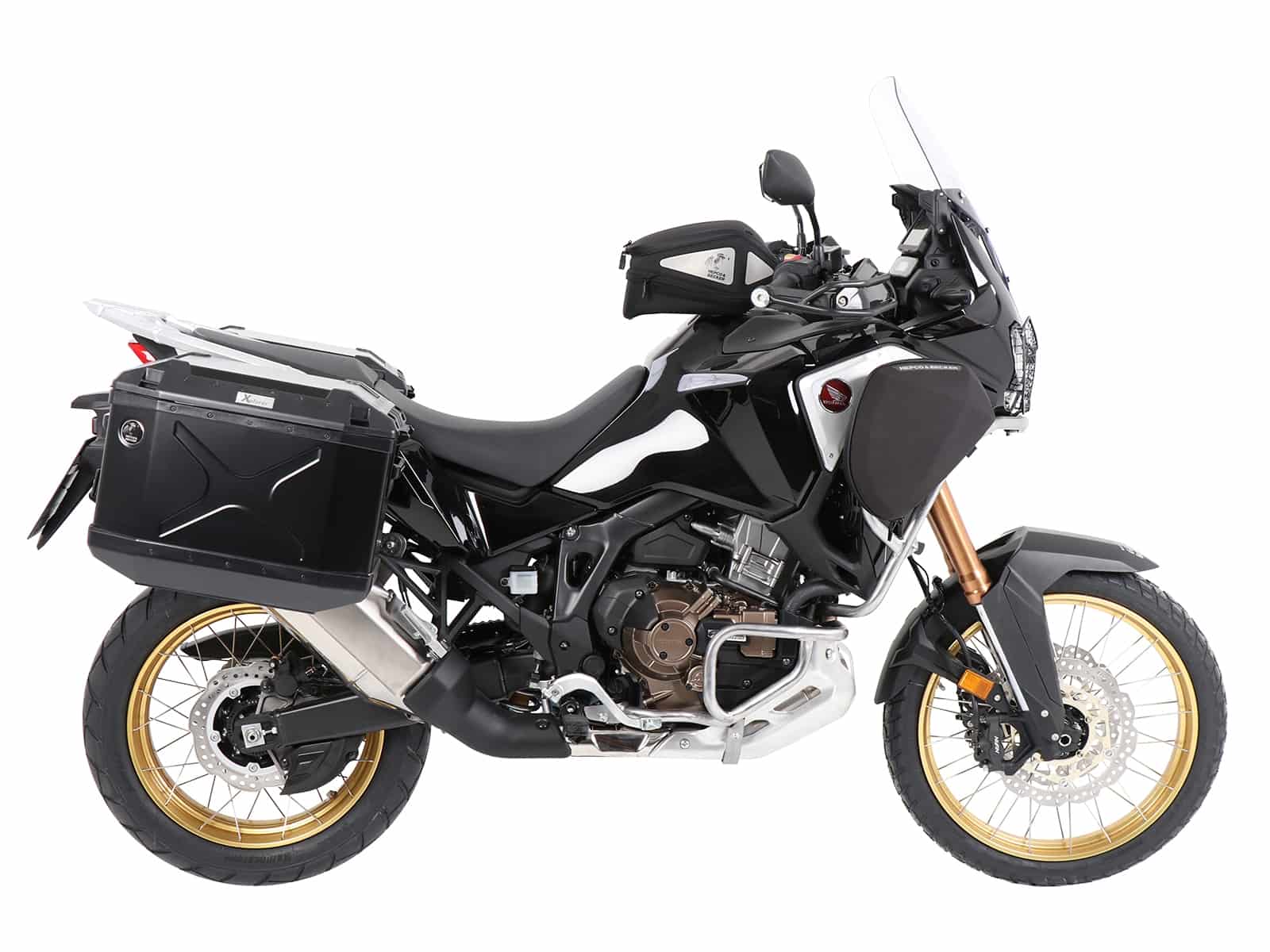 Carrier set cutout black for Honda CRF 1100 L Africa Twin (24-) Hepco & Becker