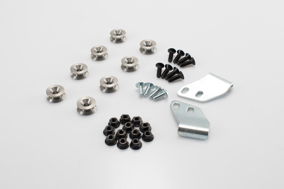 SW-Motech Adapter kit for PRO side carriers for TRAX, NANUK side cases, for 2 cases Original SW-Motech