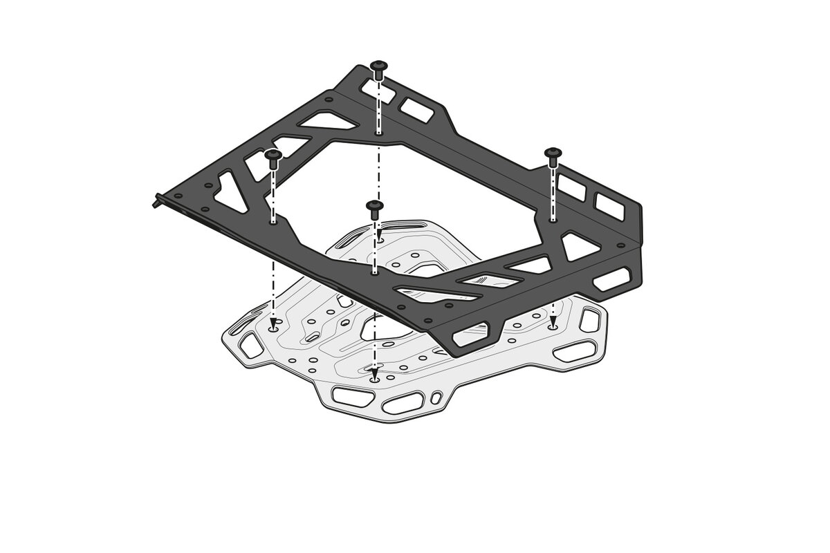 SW-Motech ADVENTURE-RACK luggage rack for Honda XL 750 Transalp (23-) SW-Motech