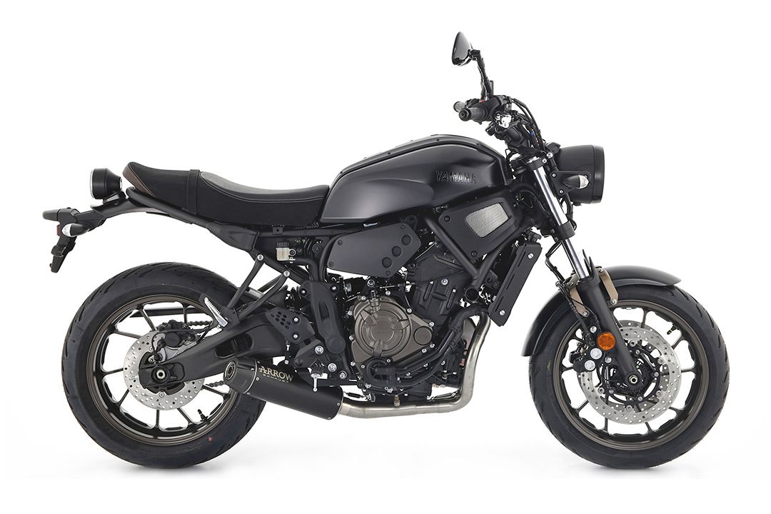 ARROW exhaust REBEL Sip-On for Yamaha XSR 700 (21-)
