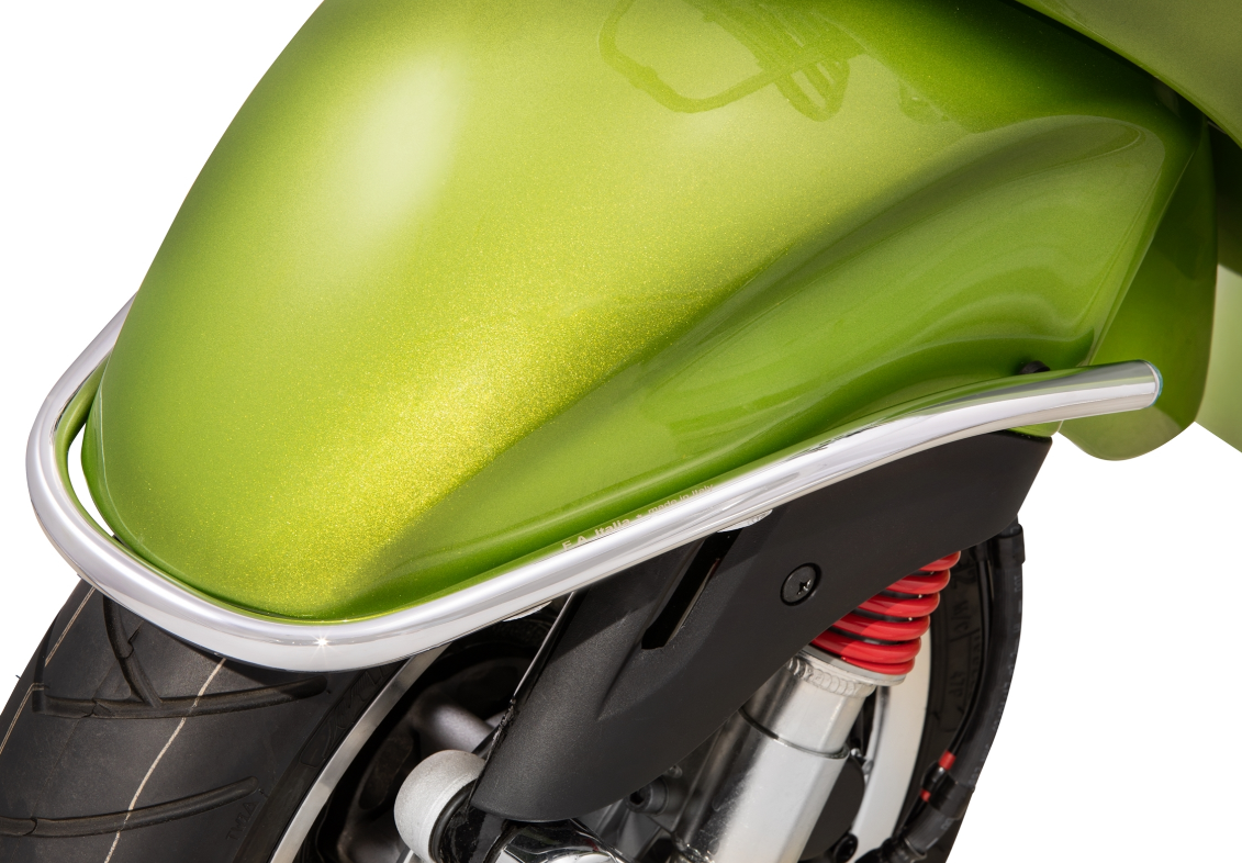 Front bumper fender for Vespa Primavera/Sprint/Elettrica 50-150cc, chrome