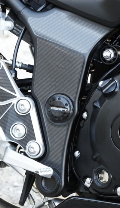 Frame protection sticker for Suzuki GSR750 BJ. 2011-2016