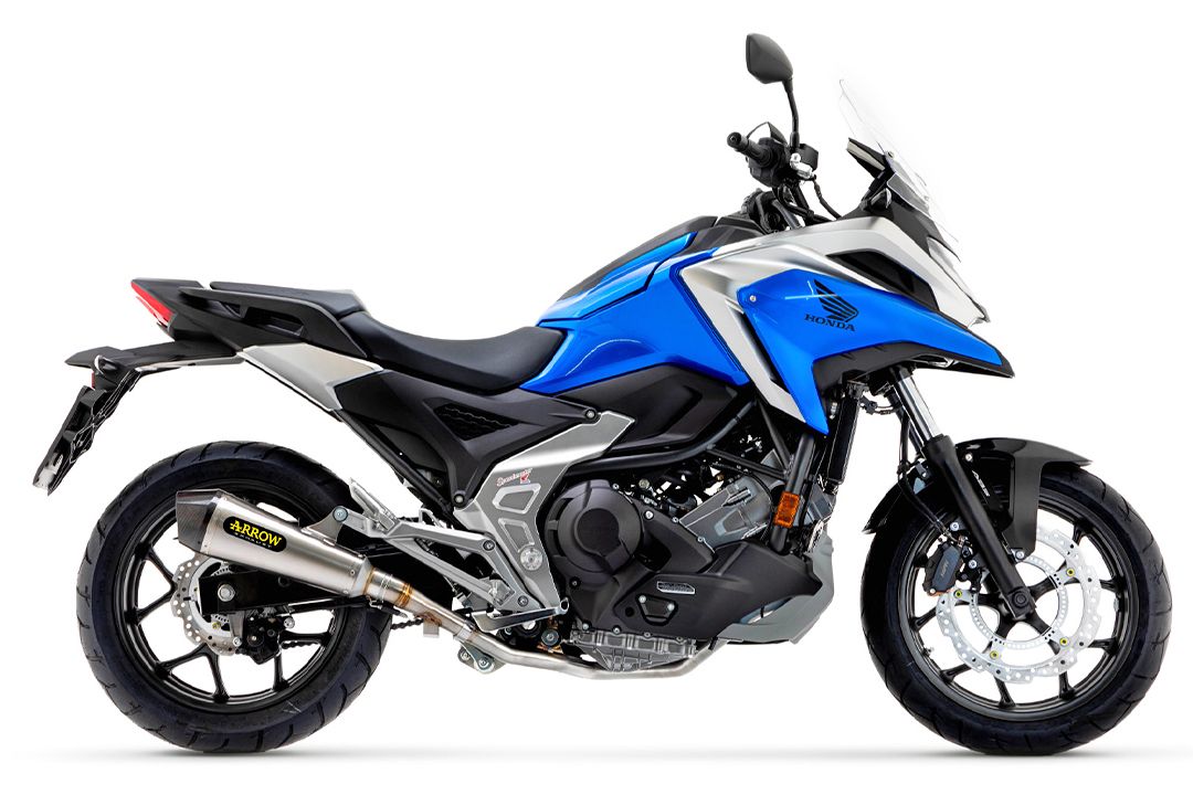 ARROW exhaust X-KONE stainless steel for Honda NC700X model year 2021-