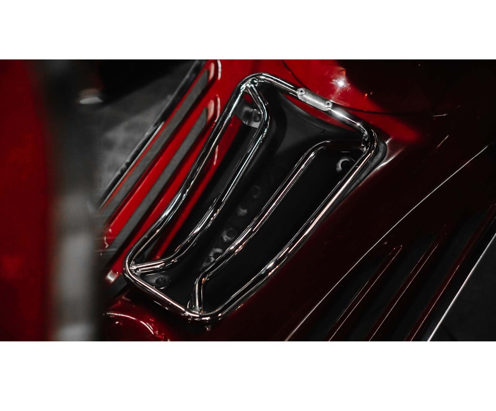 Luggage rack step-through chrome for Vespa Primavera/Sprint 50-150ccm