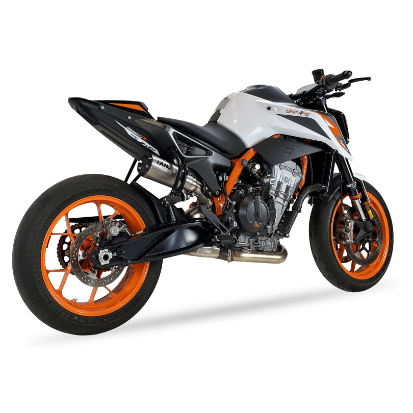 IXIL RB rear silencer KTM 790 Duke /Duke 890, stainless steel, E-approved, Euro4+5