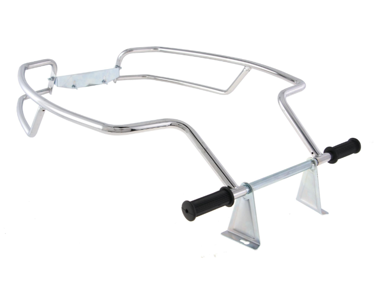 Crash bar side hood for Vespa PX 80-200cc, chrome