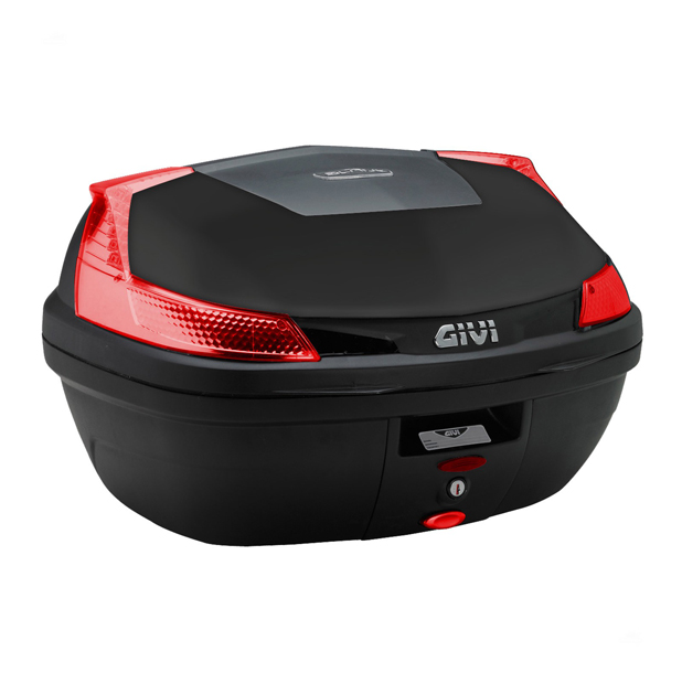 B47 BLADE MONOLOCK top case with red reflectors without plate Givi