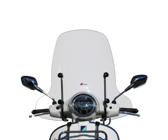 Windshield FACO high for Vespa GTS /GTS Super 125/300cc (`23-), clear
