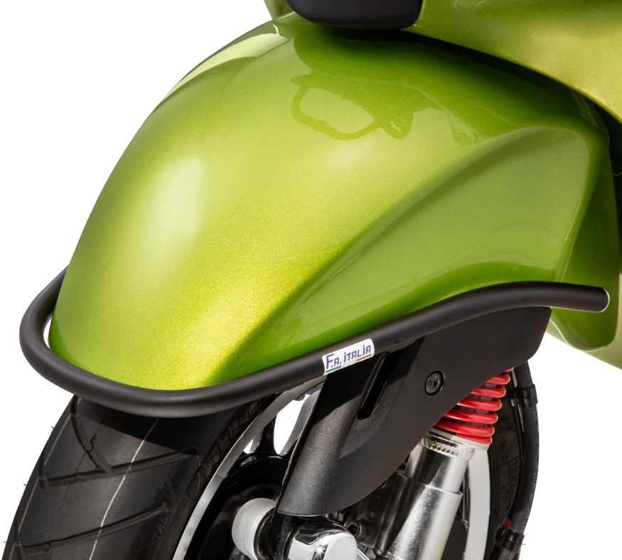Front bumper fender for Vespa Primavera/Sprint/Elettrica 50-150cc, black matt