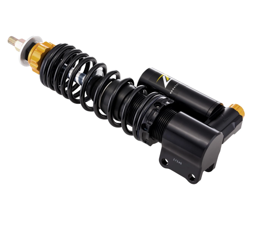 Shock absorber front ZELIONI "Black Edition" for Vespa ET2/ET4/LX/LXV/S 50-150ccm, black