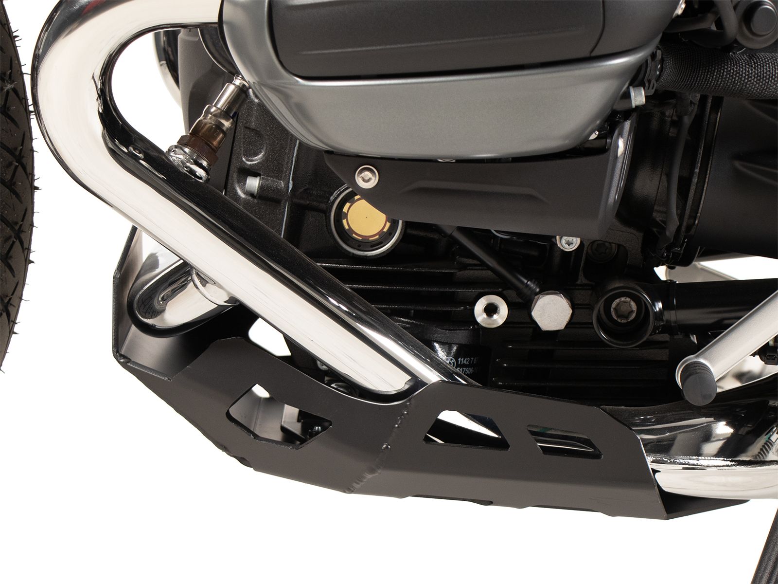 Engine protection plate black for BMW R 12 (24-) Hepco & Becker