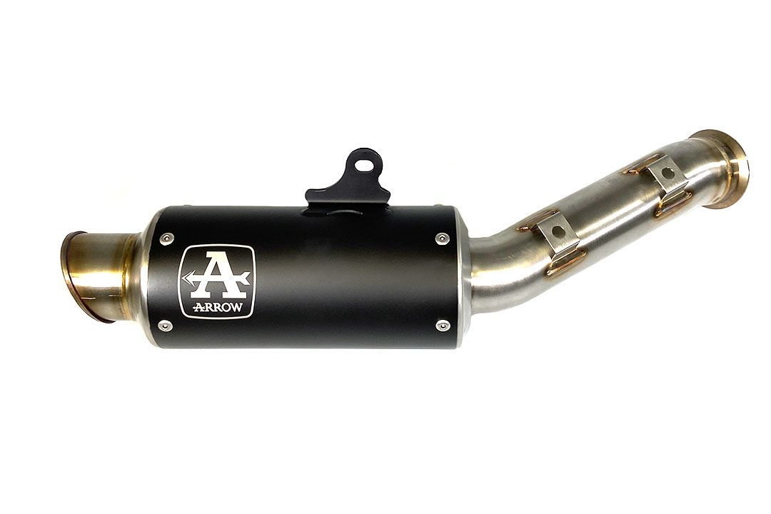 ARROW exhaust DARK GP2 for KTM 790 Duke (18-20) / 890 Duke R (20-)