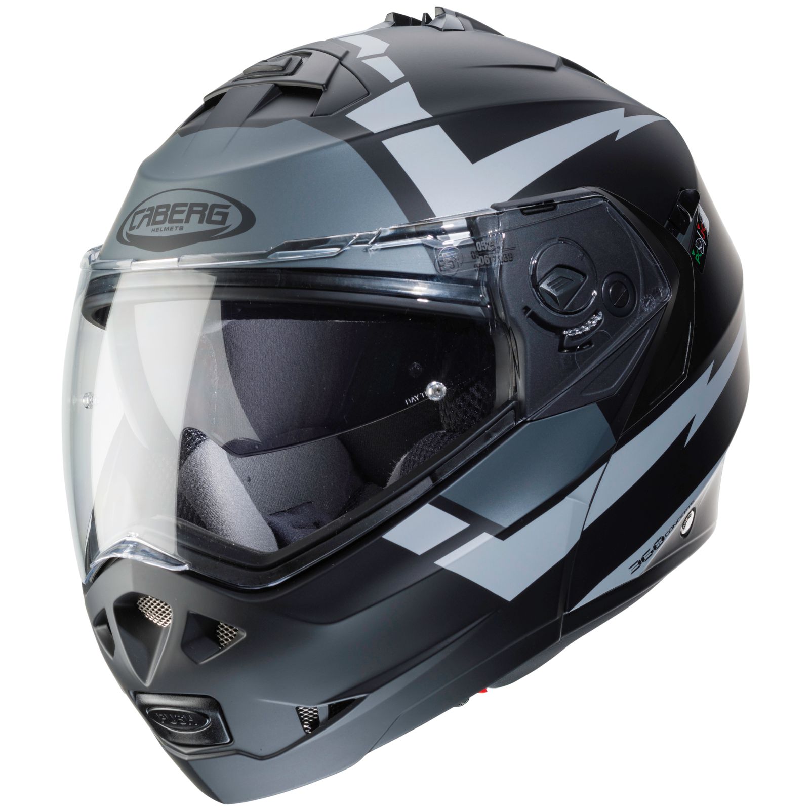 Caberg Helmet Duke II Kito, matte black / anthracite