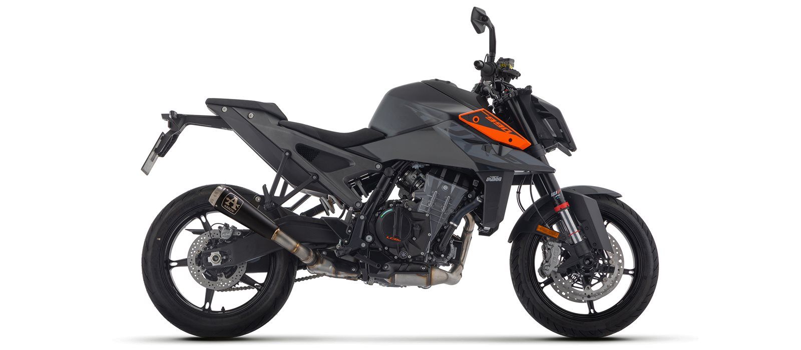 ARROW exhaust PRO-RACE DARK NiChrom for KTM Duke 990 (24-)