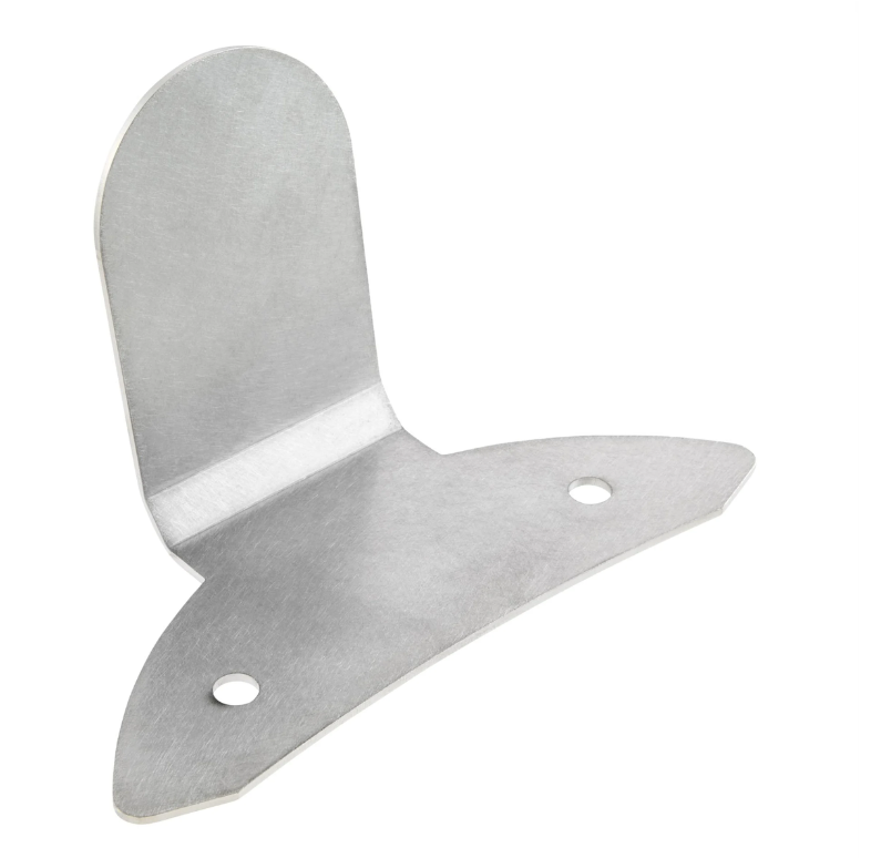 Holder Pickerl for Austrian inspection sticker for Vespa GTS/GTS Super/GTV/GT, polished stainless steel