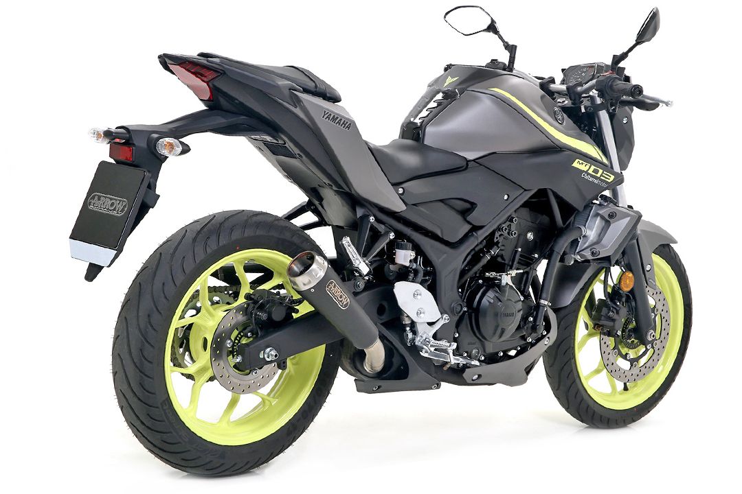 ARROW exhaust DARK PRO Race for Yamaha MT-03 (16-)