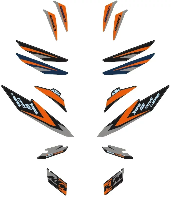 KTM Factory graphic kit