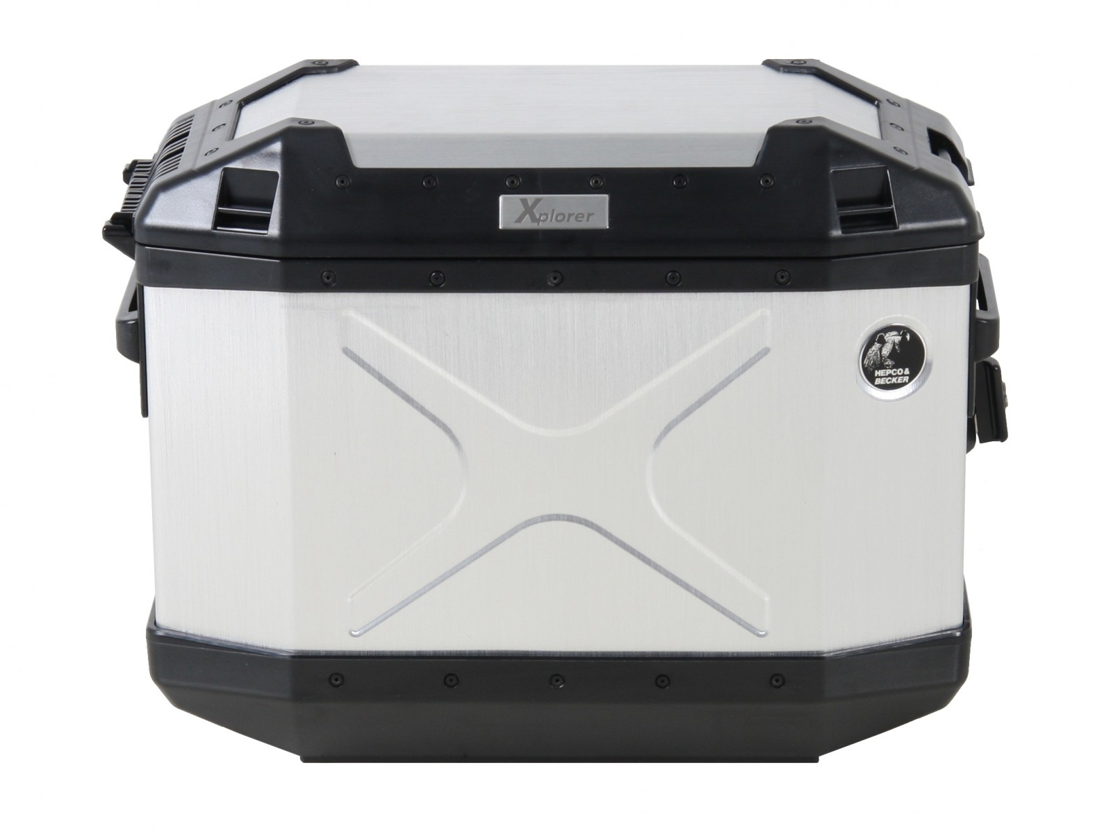 Side case Alu Xplorer 30 silver Hepco & Becker