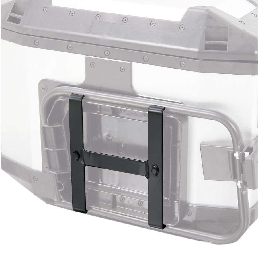Securing set for Xplorer side cases for expedition trips Hepco & Becker