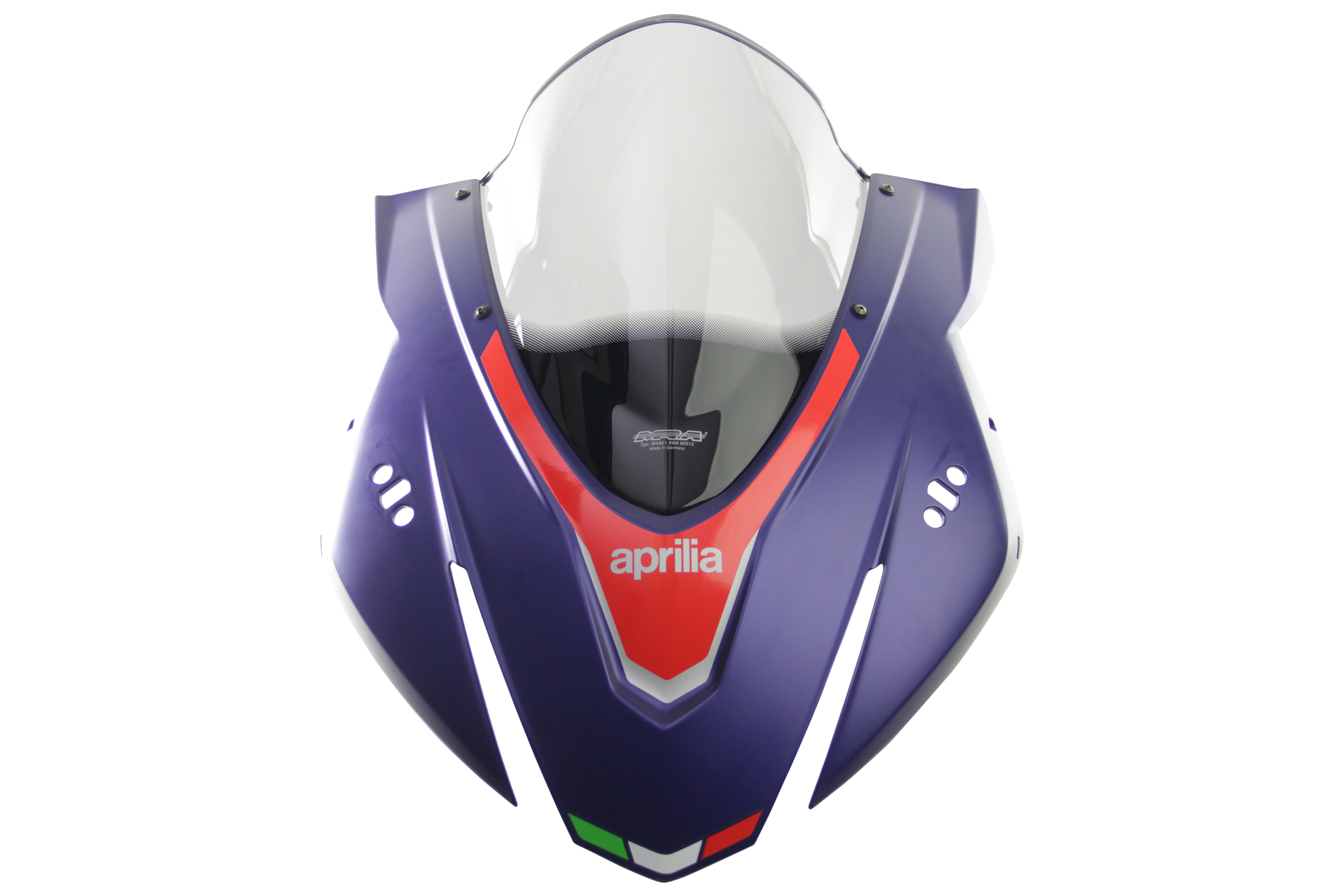 MRA Racing windshield "R" - smoke gray - Aprilia RSV 4 1100 Factory 2021-