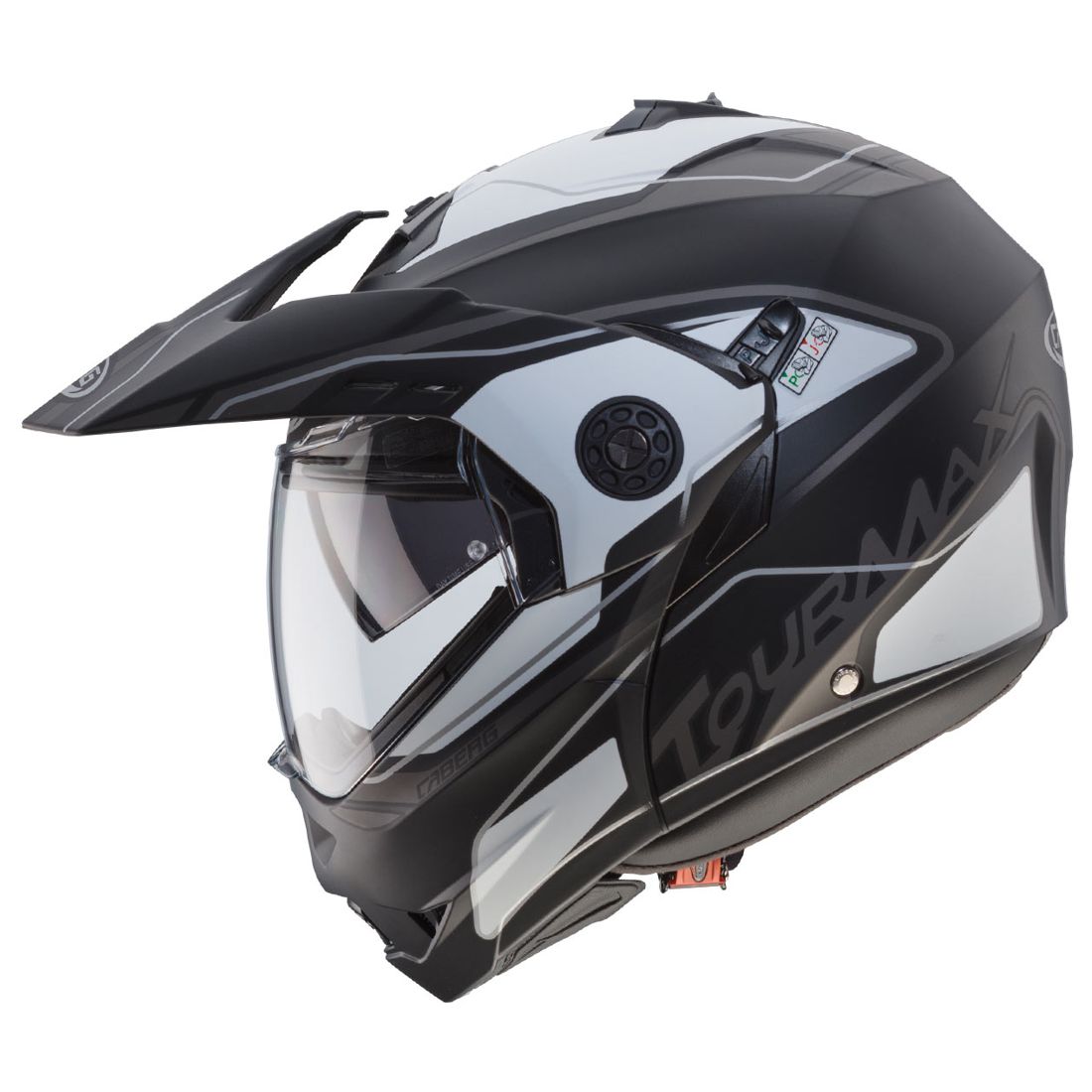 Caberg helmet Tourmax Marathon, matte black / white