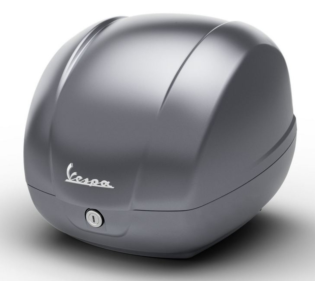 Original top case 36L for Vespa GTS 125/310 and GTV 310 - gray / titanium / 707/C