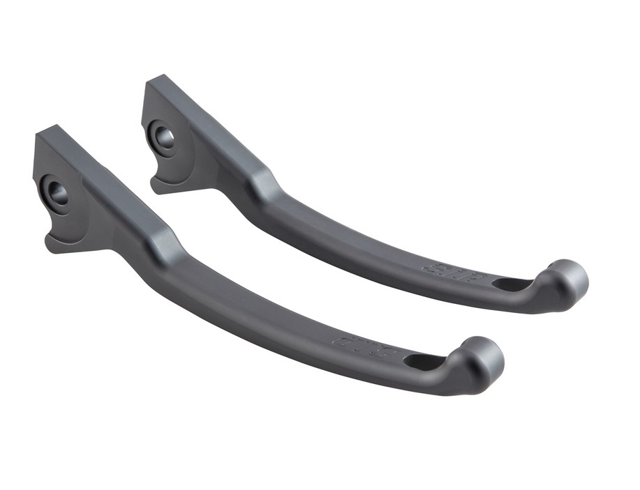 Sport lever set brake for Vespa, right and left, gray matt