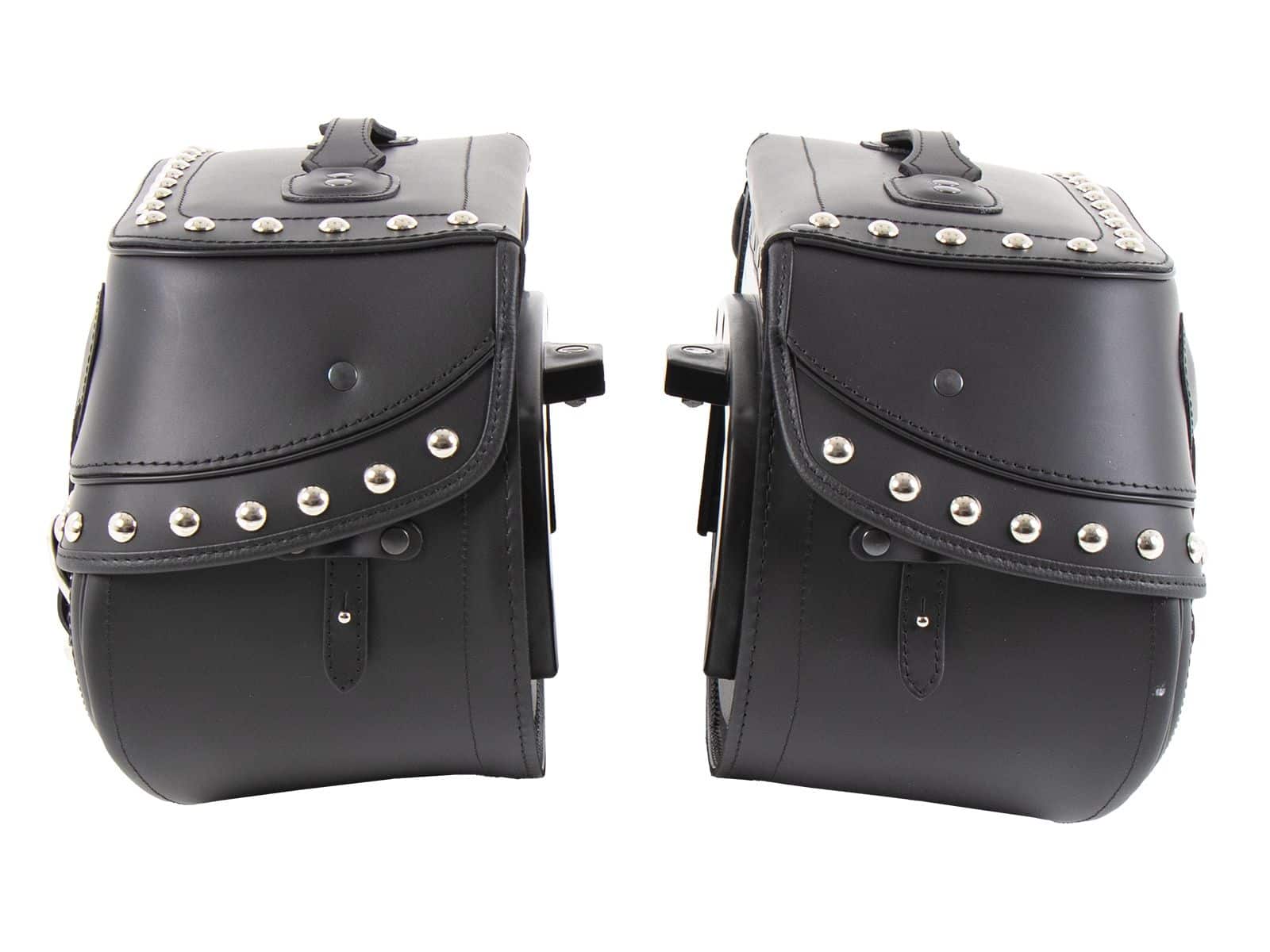 Saddlebag set Buffalo Big Custom black for C-Bow carrier Hepco & Becker