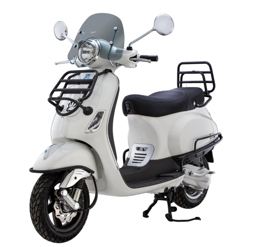 Front bumper fender for Vespa LX/LXV/S 50-150cc, black matt