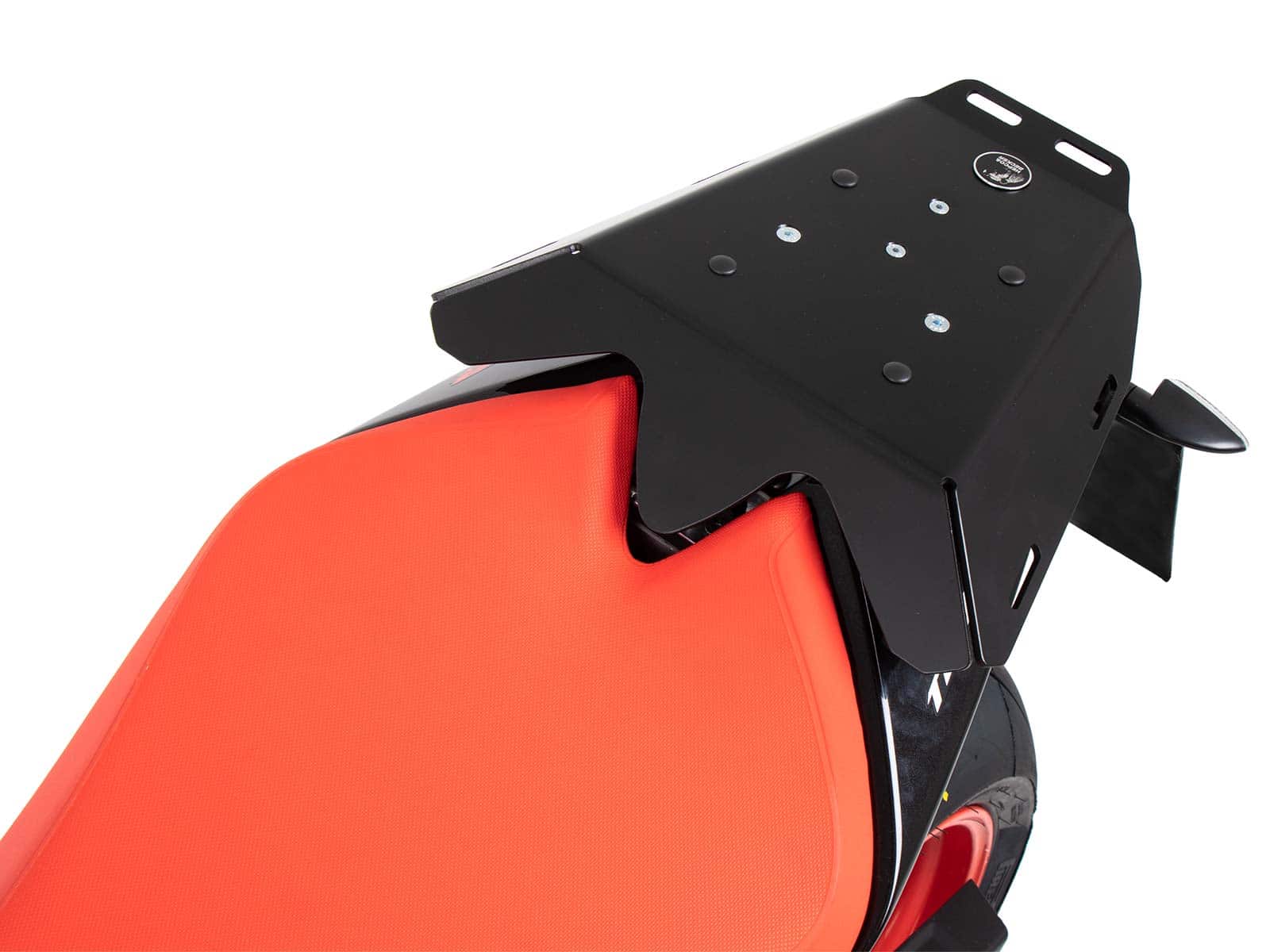 Sport rack fixed black for Aprilia Tuono V4 Factory /RSV 4 /RSV 4 Factory (21-24)