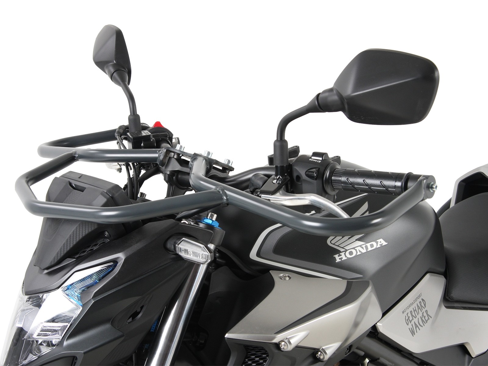 Front protection bar anthracite for Honda CB 500 F (19-23) Hepco & Becker