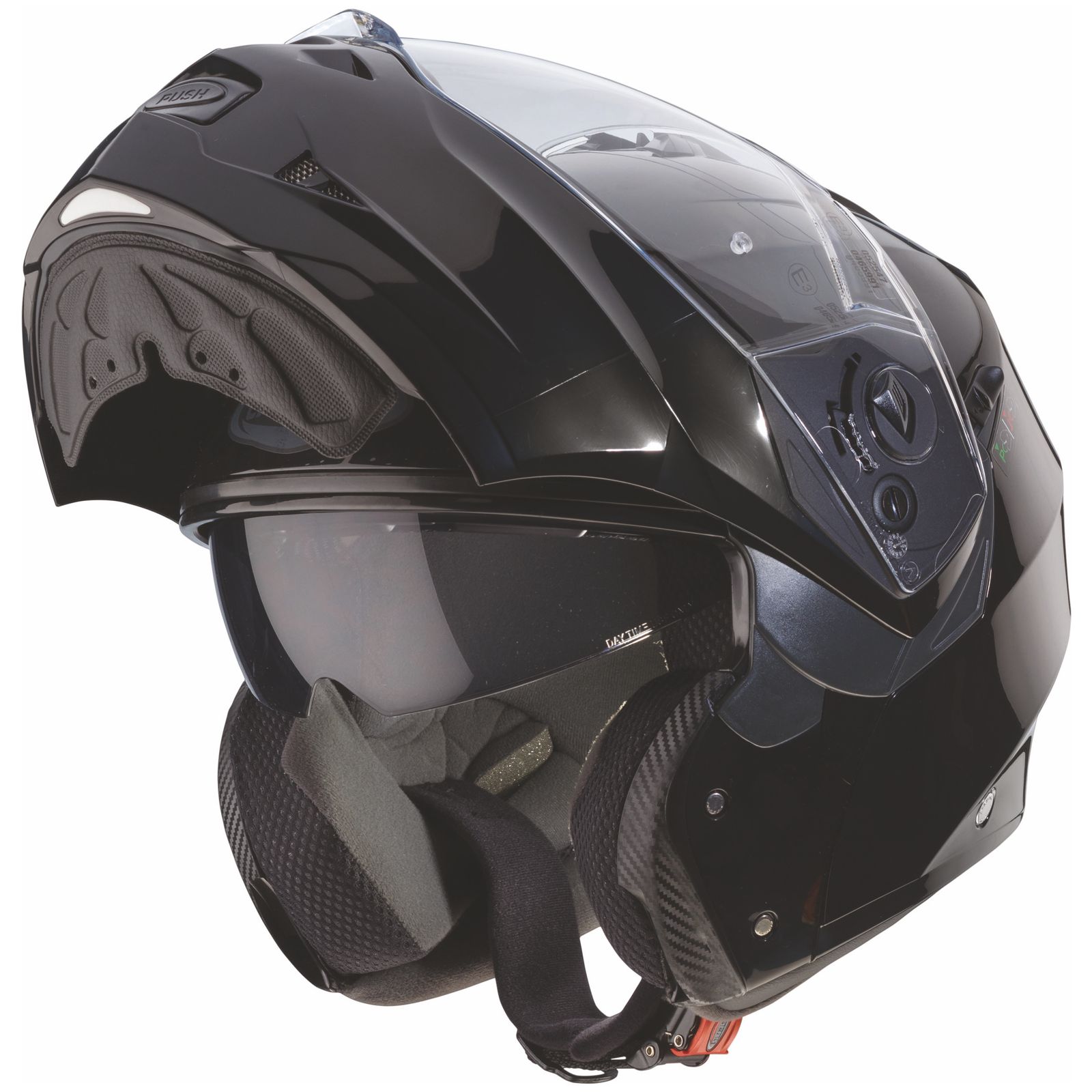 Caberg Helmet Duke II Smart, black (unpainted)