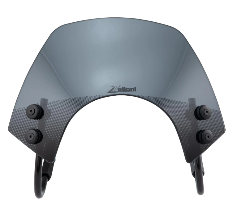 Flyscreen ZELIONI Racing for Vespa GTS/GTS Super/GT/GT L 125-300cc, black tinted