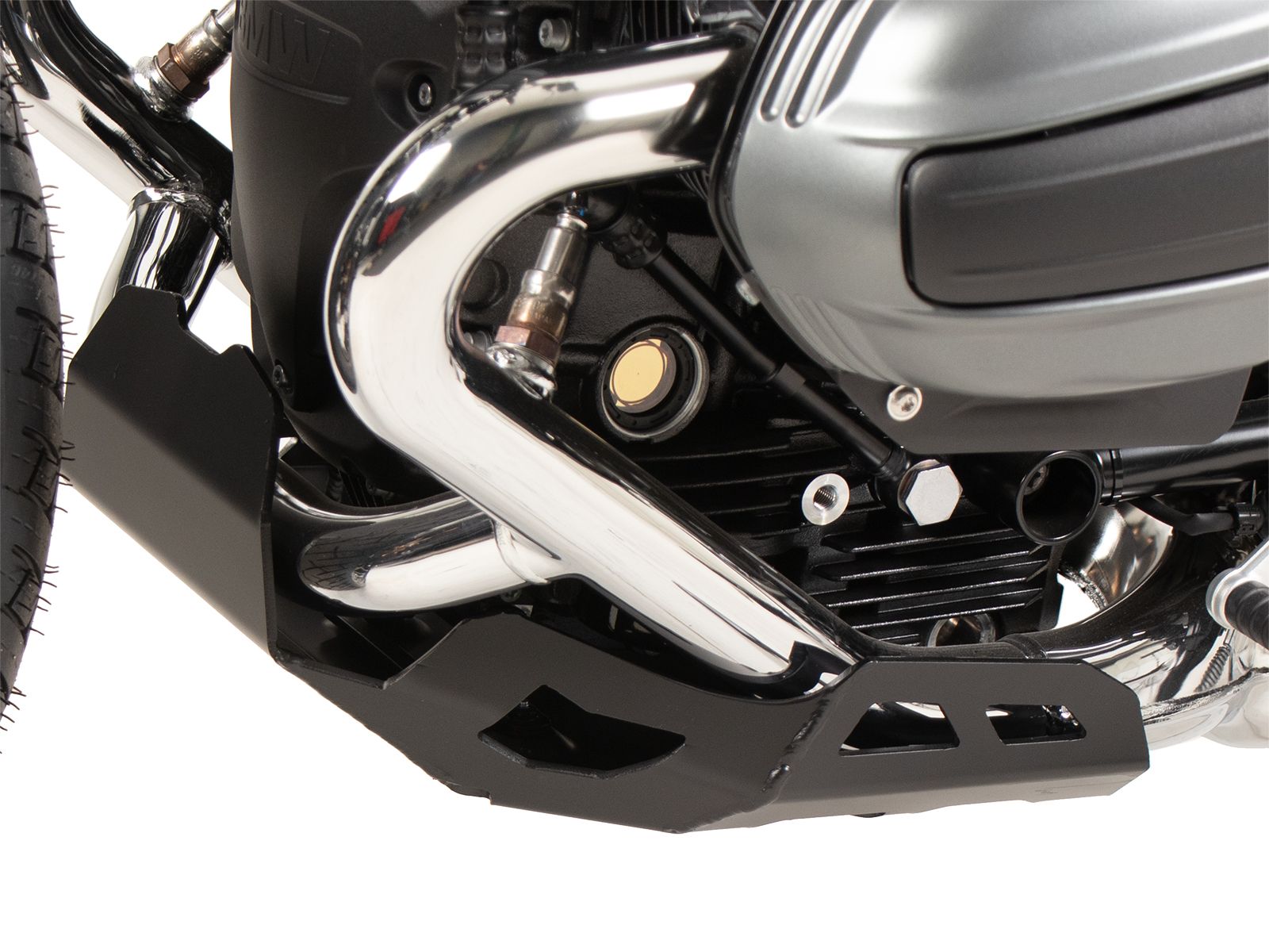 Engine protection plate black for BMW R 12 (24-) Hepco & Becker