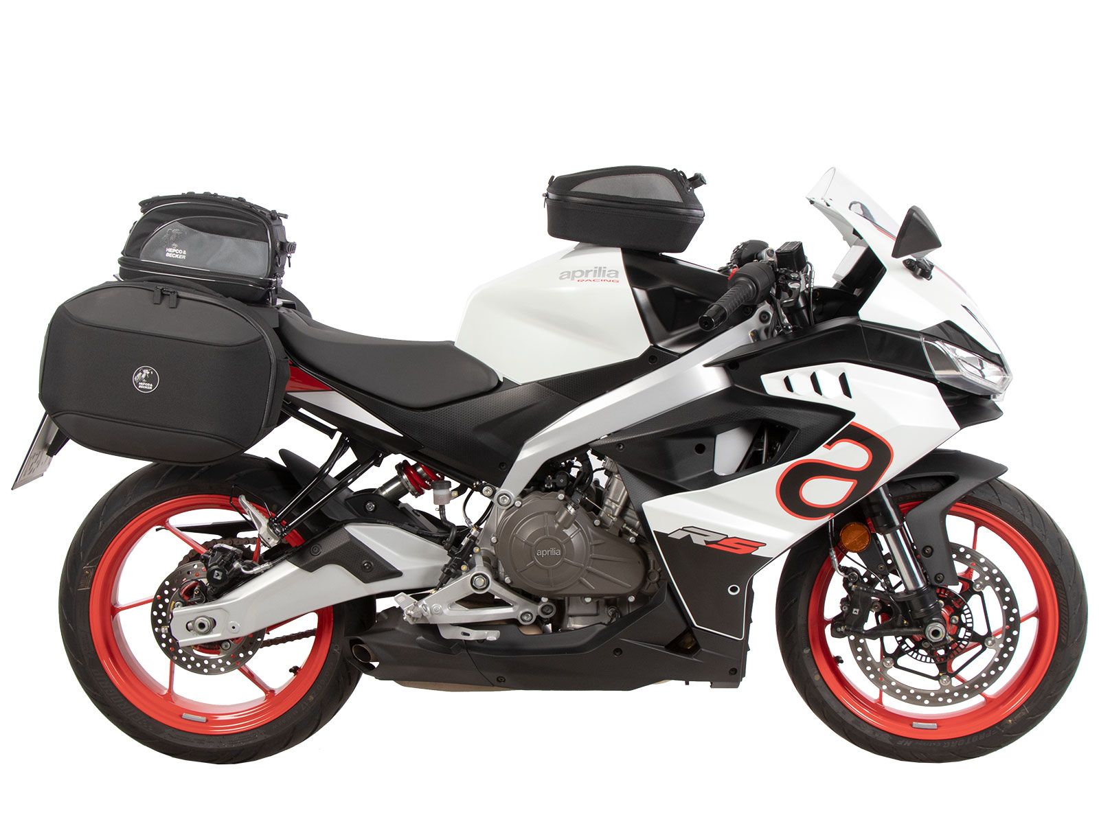 C-Bow side carrier black for Aprilia RS 457 (24-) Hepco & Becker